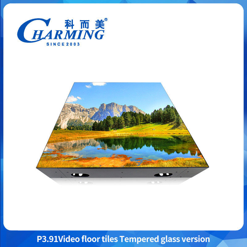 500X500MM P3.91 China Led Display Led Panel para publicidade GOB Magnetic Led Dance Floor para festa e bar