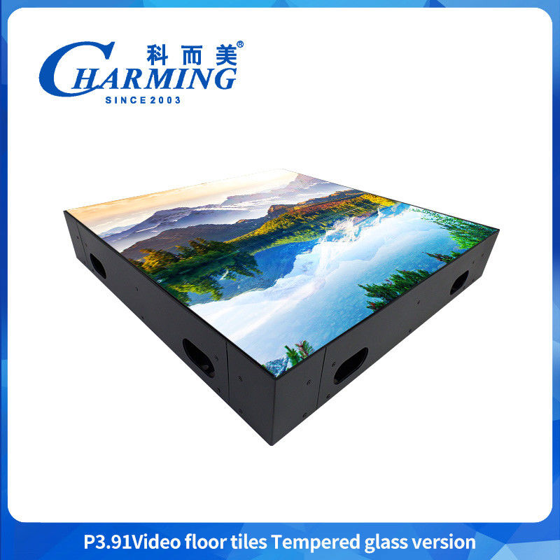 500x500mm GOB P3.91 Pista de dança interna LED IP65 Display LED à prova d'água HD Vídeo sexy para evento