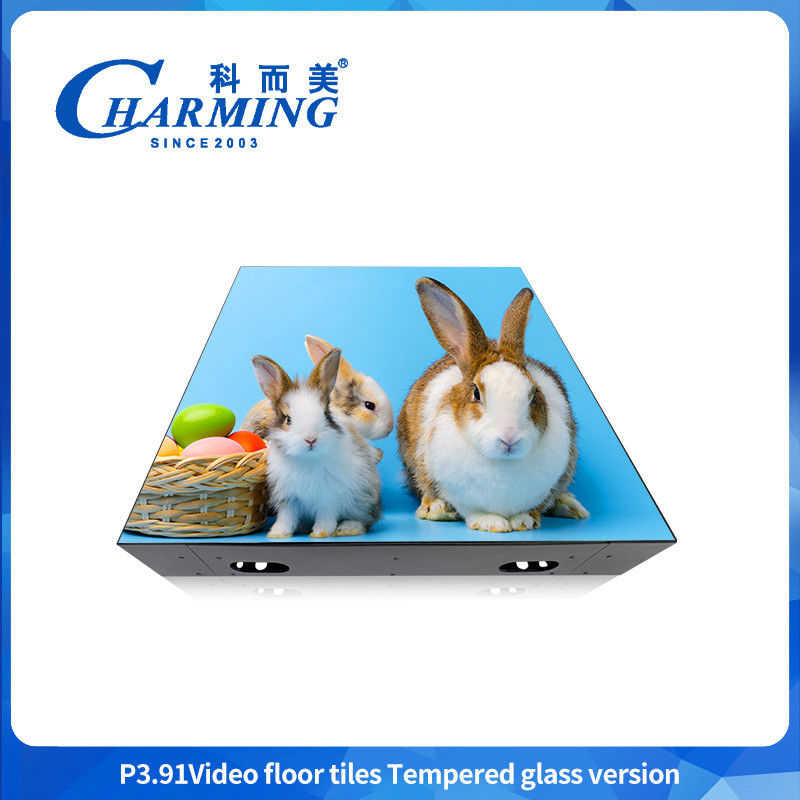 2025 Portagem P3.91 Led 3D Dance Floor Transparente Glass Floor Dance Led Display
