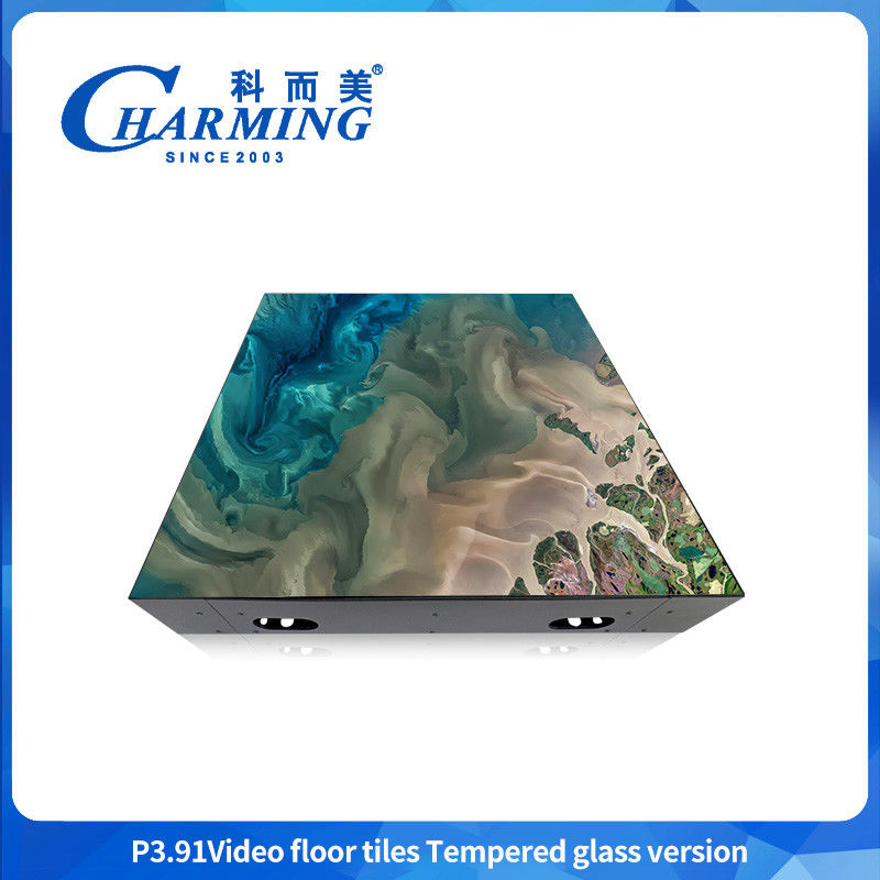 P3.91 Piso de Dança LED Íntegro a Água Vídeo Led Screen Piso de Dança LED Piso de Dança 16 por 16