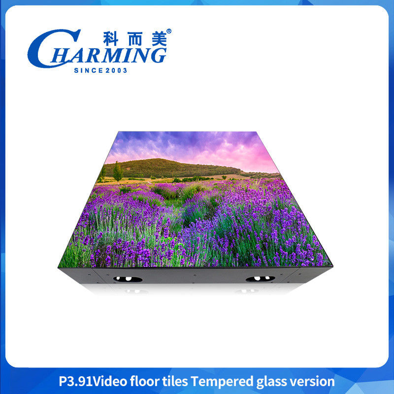 500*500mm Mobile DJ Stage Video Floor Tile Screen 3D LED Screen Interior e Exterior Para Clube de Bares de Casamentos