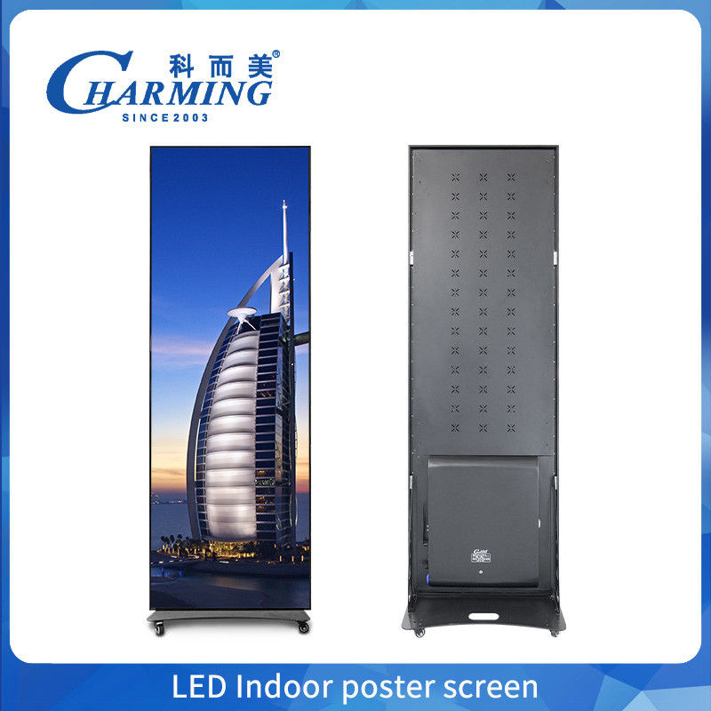 GOB Full Color Wifi Digital Poster Led Video Parede Publicitária Display