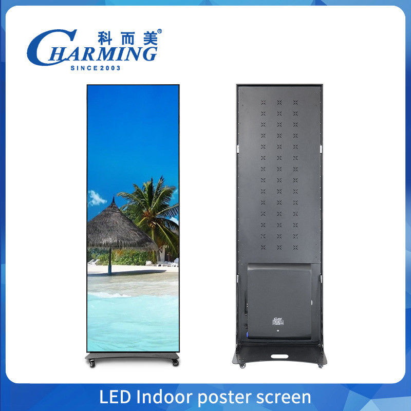 P2.5 Led Video Display Movable 4k Led Display Screen Dimensão personalizada Indoor Led Poster Publicidade Show de produtos