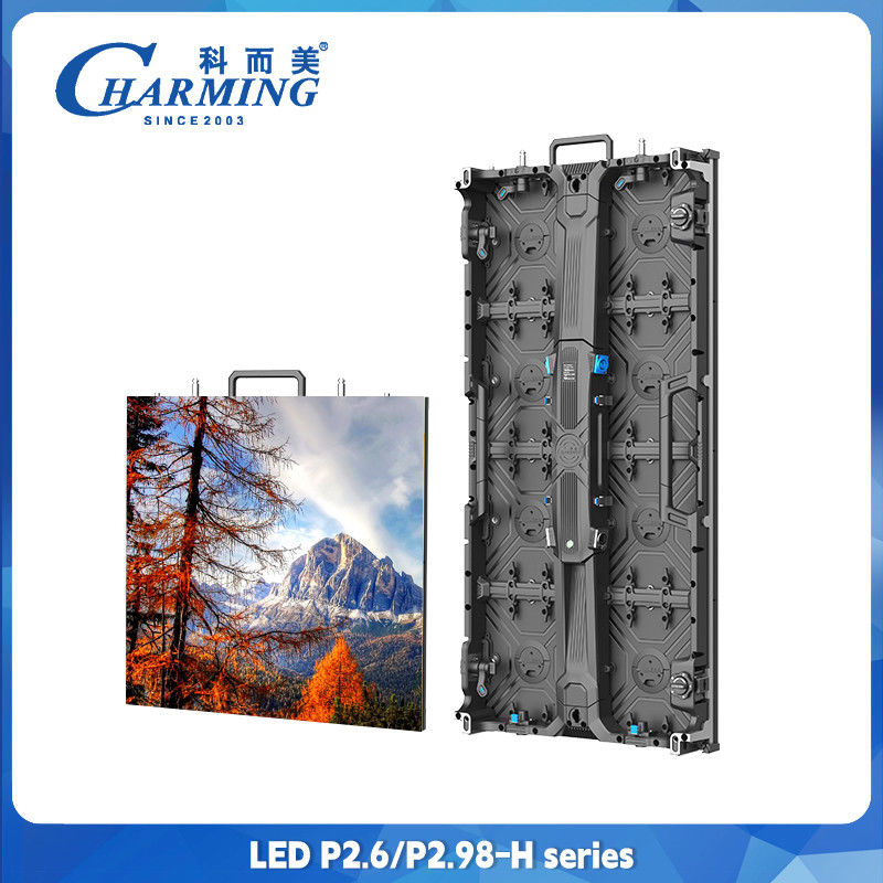 Parede de tela LED exterior P2.6 P3.91 P4.81 Display LED a cores inteiras 500x500mm 500x1000mm