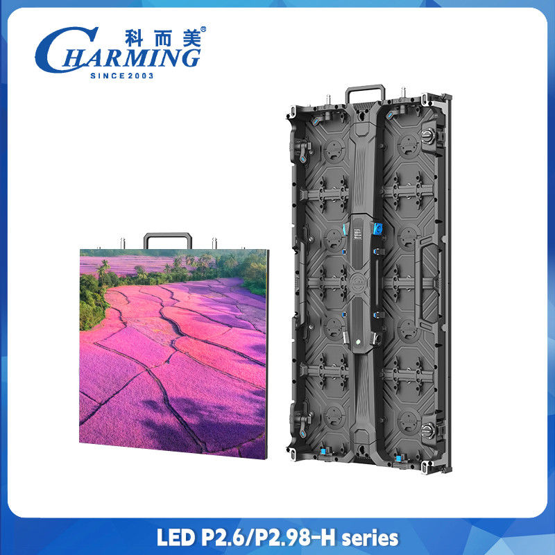 Super Clear P2.6 P2.98 Parede de vídeo LED exterior interior com manutenção frontal uso da igreja