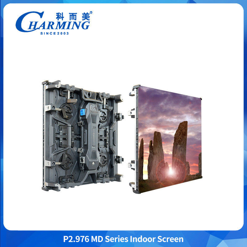 Ecrã LED flexível Ecrã curvo interno P2.98 MD Series 7680HZ Led Video Wall