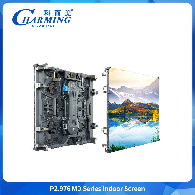 Ecrã LED flexível Ecrã curvo interno P2.98 MD Series 7680HZ Led Video Wall
