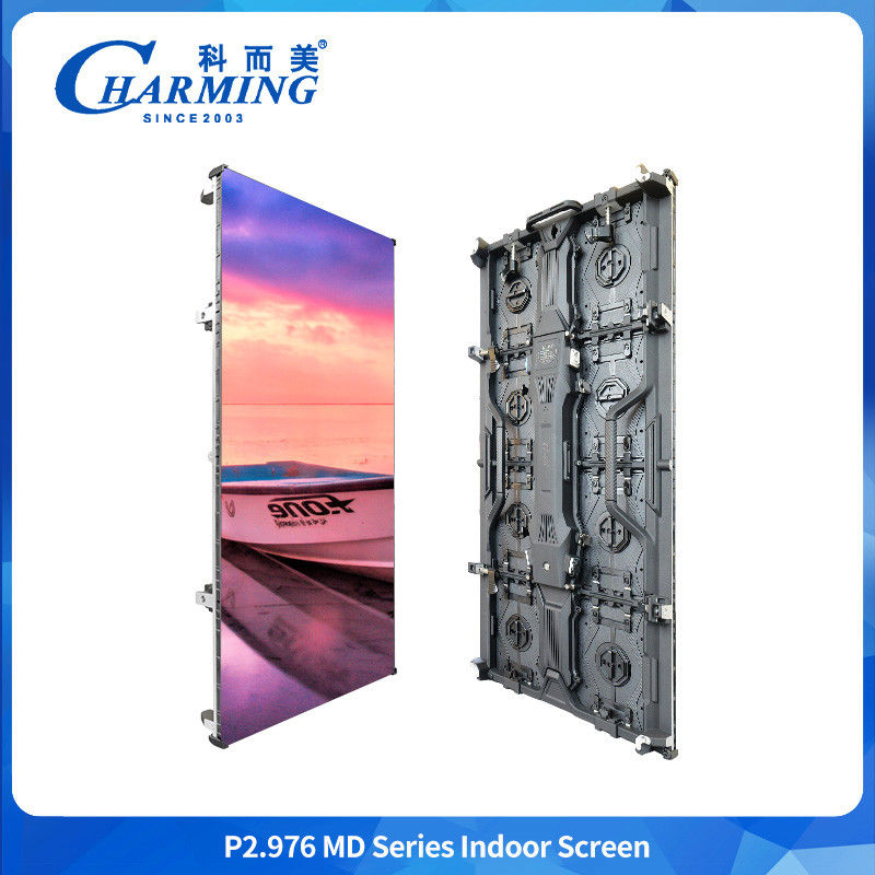 Peso leve P2.98 Alumínio Alumínio Alumínio Alumínio Alumínio Peso leve P2.98 Led Curved Indoor Screen para eventos de aluguel Uso comercial