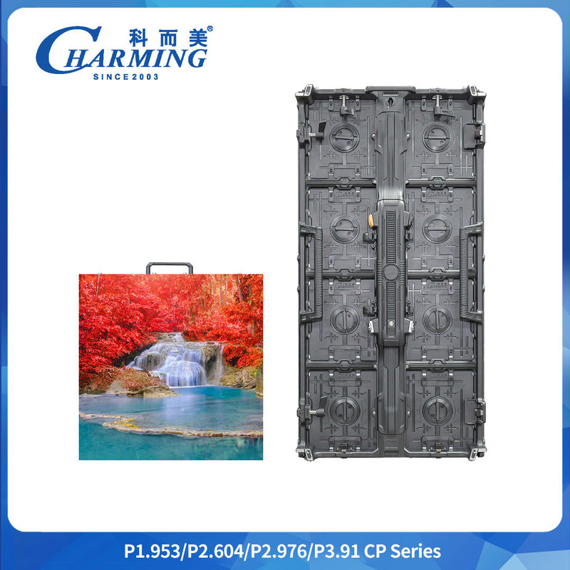 Leve 6,6 Kg P2,6-3,91 Curvo Flexível IP42 CP Series LED Video Wall Escrã Especial de Especificação