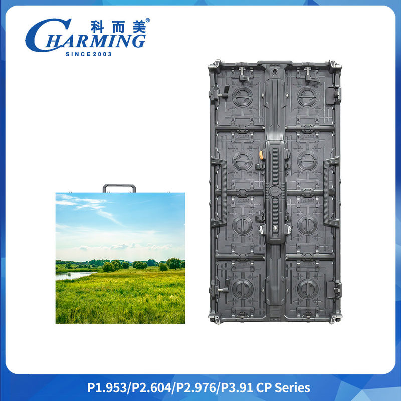 Caixa de liga de alumínio P2.6/2.98/3.91 Curvada; Flexível 7680Hz CP Series LED Video Wall Seamless Sewing