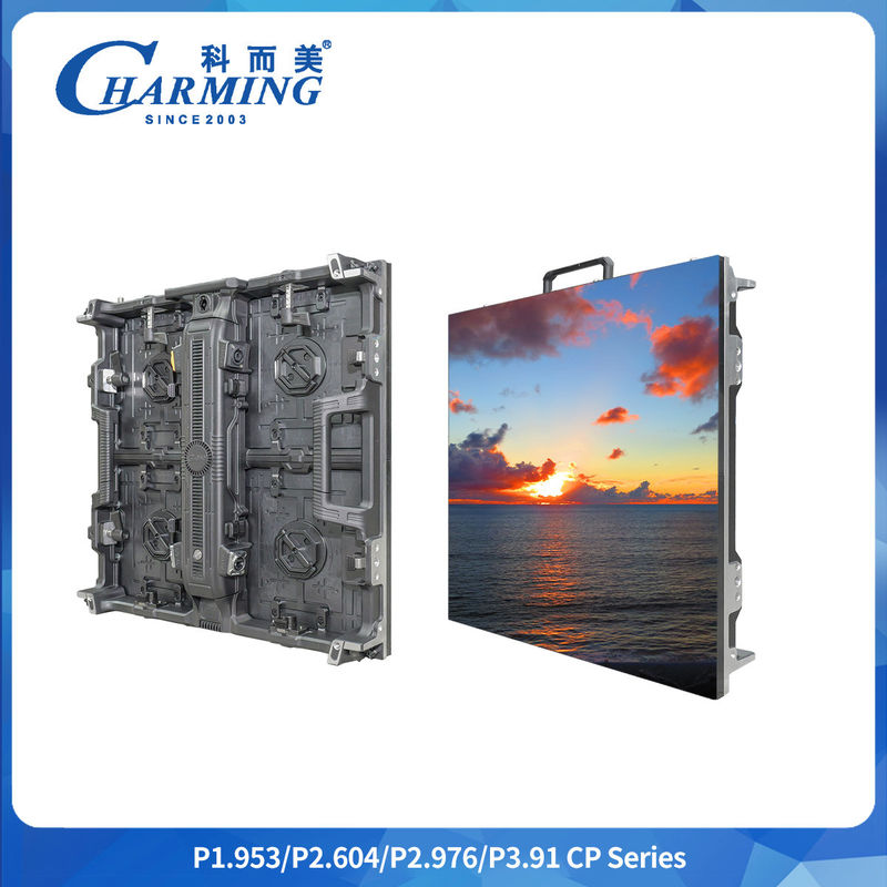 P2.6-P3.91 Ecrã LED exterior e interior 500*500mm/500*1000mm 7KG/14KG 400W Display de aluguer de desempenho LED fácil de instalar