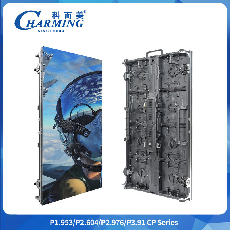 Série CP P3.91 Regula Curva Ecrã flexível 8K HD LED 1/16 Scans Publicidade ao ar livre LED Video Mural Ajuste de forma especial