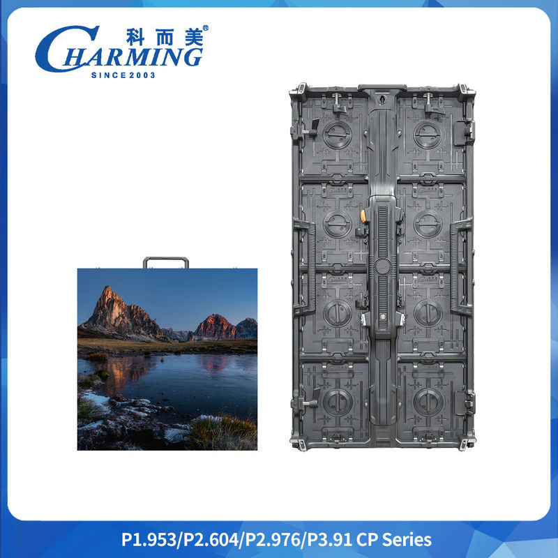 P3.91mm Vídeos Indoor Led Display Led Screen Rental Cores mais ricas Flexível Led Screen 7680 Alta taxa de atualização