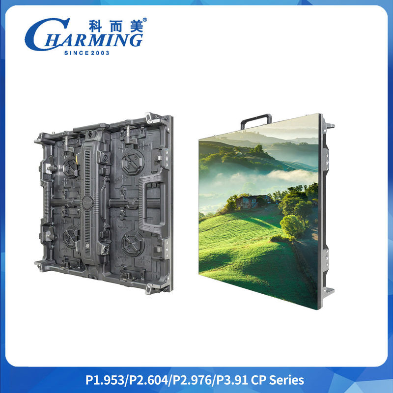 P1.9 P2.64 P2.98 Painel de tela LED curvo interno flexível P3.91 Com bloqueio e escala de arco ajustável
