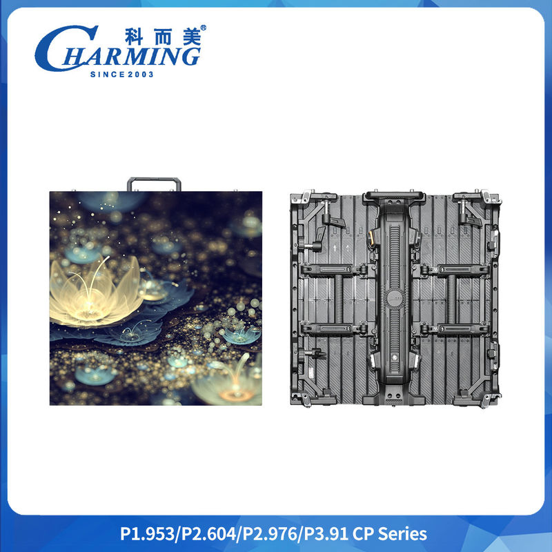 Formas variáveis P2.6/2.98/3.91 CP Série 14-16bit Indoor LED Video Wall com portas de rede duplas de backup