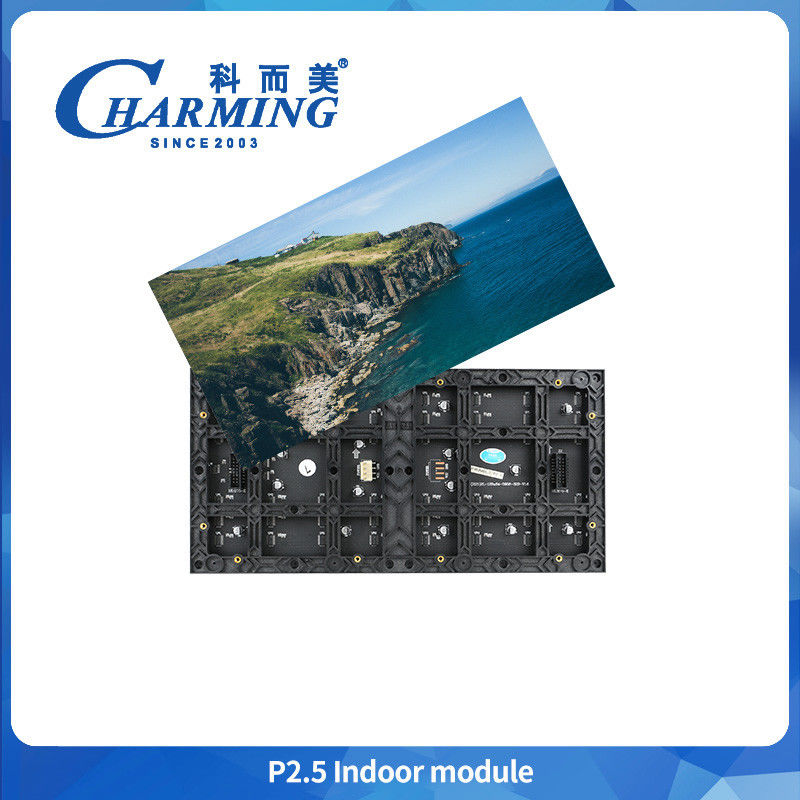 3840Hz Charming P2.5 Modulos LED Indoor Large Full Color 16bit Screen Display Video P2 P3 P4 P5 Quadro de publicidade interior