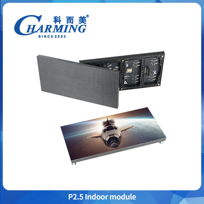Display LED fixado instalado P2.5 Indoor Display LED fixado 320mmx160mm Painéis de parede coloridos