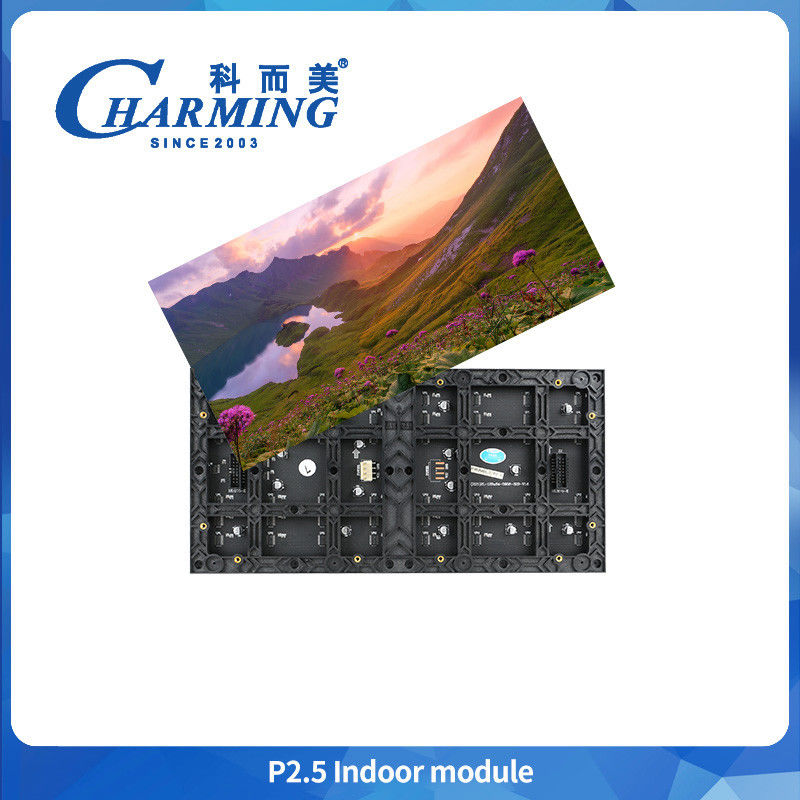 SMD 2020 P2.5 LED Indoor Module Screen 16 Bit RGB Full Color Instalação fixa