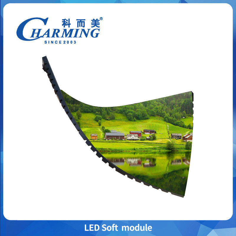 Preço da fábrica P4 LED Soft Module Indoor Display Vedio Wall Screen Peso 255g 256*128MM SMD2020 Adveresting Screen