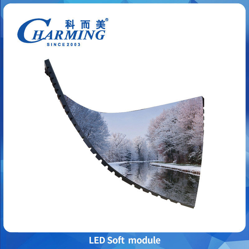 P2.5 320x160 Módulo suave Painel LED flexível Painel LED de mensagem móvel
