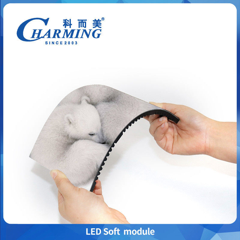 Display LED P4 Full Color Indoor Display P2.5 Modulo LED suave Display flexível