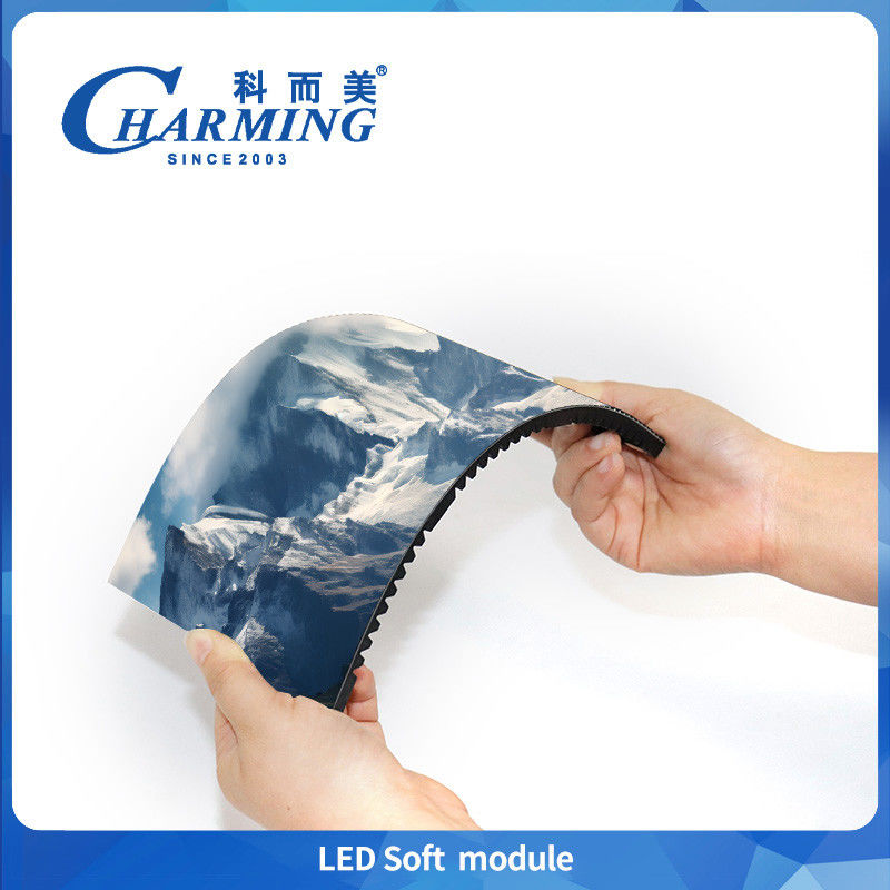 P3 P3.076 P4 Modulo Soft Led Interior de Baixa Potência e Baixo Calor Instalação fixa para tela de ondas e tela de fita