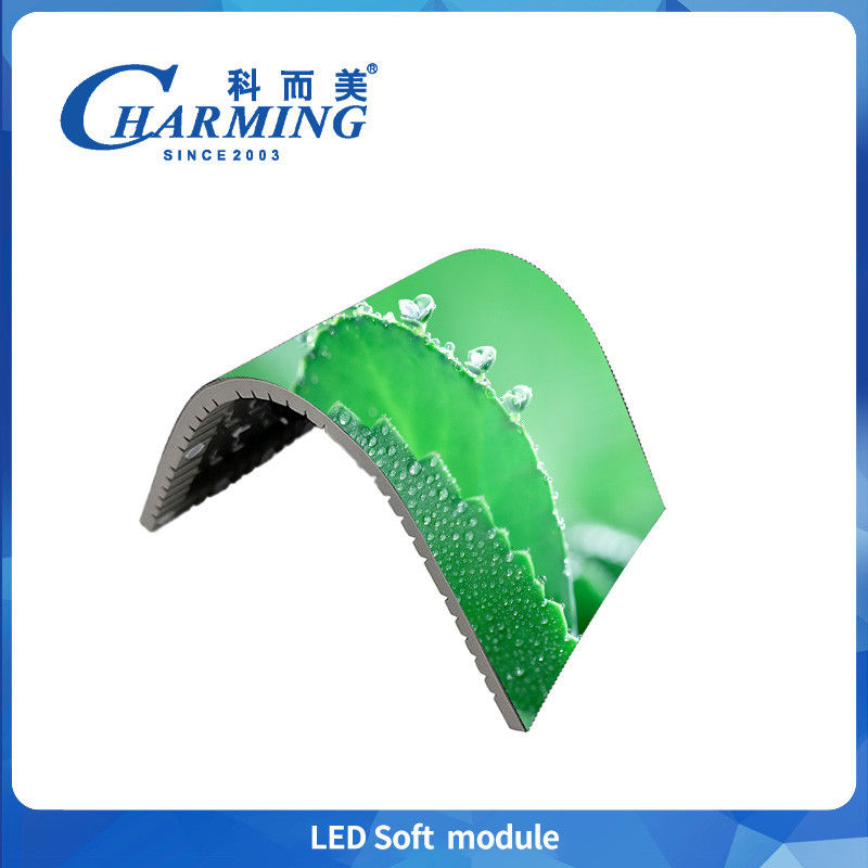 Indoor SMD Full Color Led Screen P2 P2.5 P3 P4 Flexível Led Panel Rgb Curvo Flexível Led Board Soft Led Module For Ads