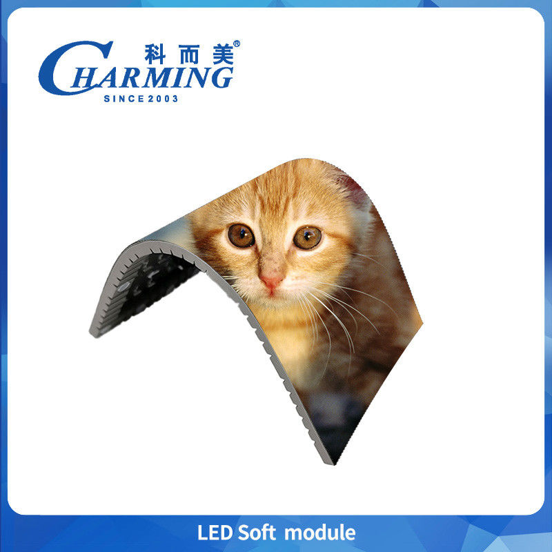 Charmoso 7680Hz Alta taxa de atualização HD Módulo magnético LED P2 P2.5 P3 P3.076 P4 Módulos de tela LED Indoor Flexível LED Display Screen