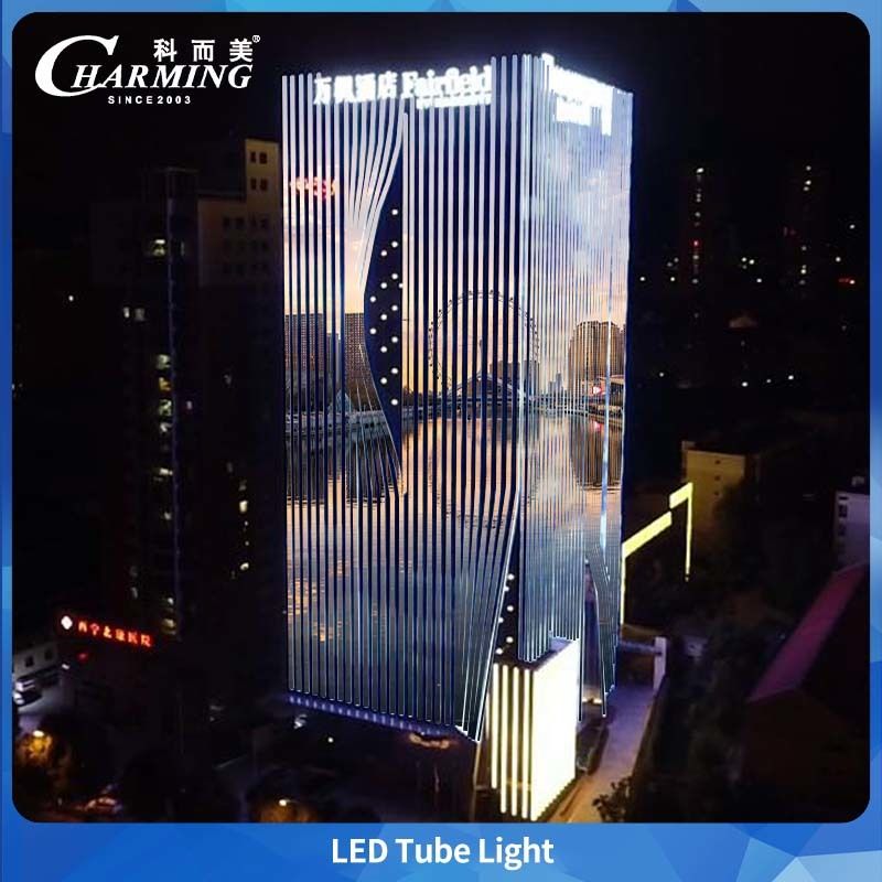 Tubo de luz LED exterior U38-500 5.5w 500*38*58MM Bracket para barra de luz fixa Rápido e conveniente