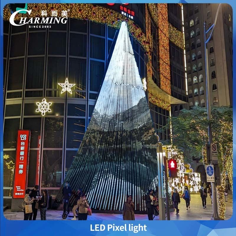 Pixel Light Rgb LED Pixels 30mm Diâmetro IP66 RGB LED Pixel Light Iluminação de interiores e exteriores