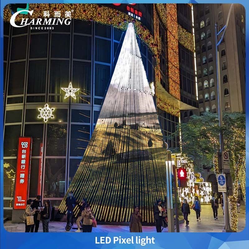 Luz de Pixel Full Color 50C Do Fabricante Original Charmingled Com SPI Para Iluminação de Edifícios