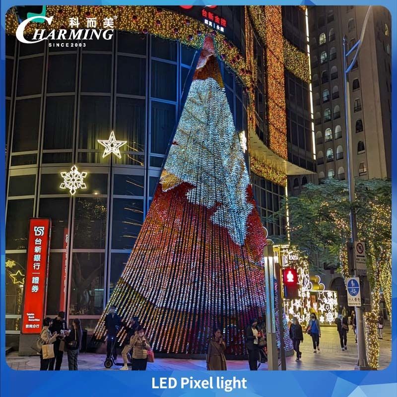Luzes de pixel LED SMD3535 Luz exterior Decoração de parede exterior Iluminação de palco Controle independente de pixel
