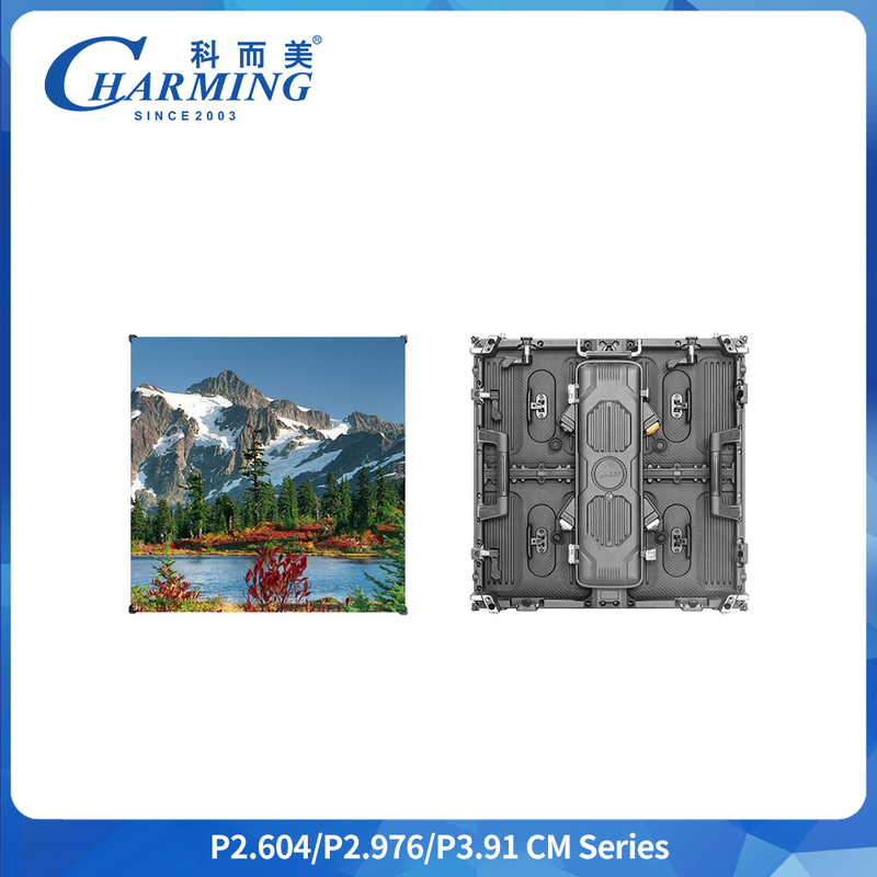 Tela LED à prova d'água IP65 para exterior P3.91, 500x1000MM, tela para aluguel