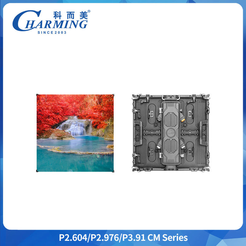 Tela LED de aluguel para exterior da série CM IP65 500*1000mm/500*500mm 7680Hz Emenda mútua conveniente