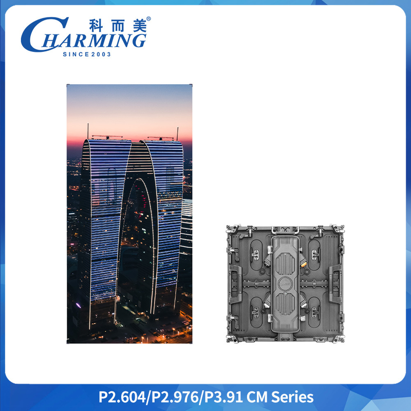 P2.64 P2.98 P3.91 Ecrã LED para aluguer exterior IP65 à prova d'água