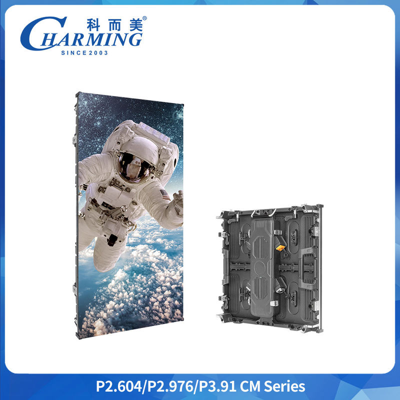 Tela de aluguel LED para exterior, gabinete de liga de alumínio, IP65, 7680Hz, economia de energia, várias formas