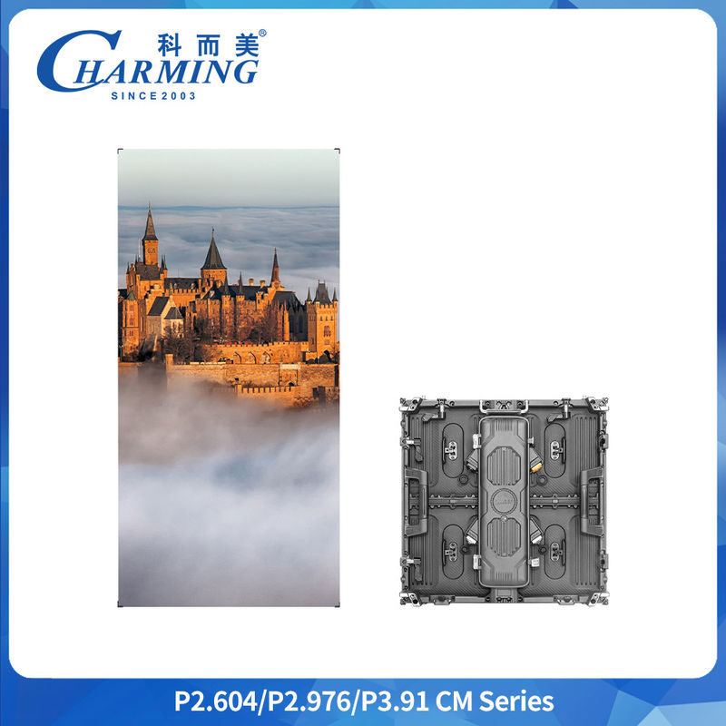 Display LED exterior de alta resolução P2.976 Painel Ultra-Light Slim Cabinet Design LED LED de substituição sem ferramentas