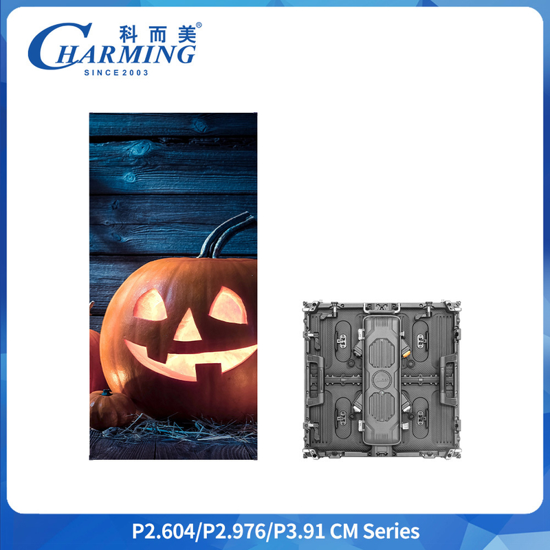 Display de aluguer de LEDs externos de 7680Hz P2.64 P2.98 P3.91 IP65 Impermeável