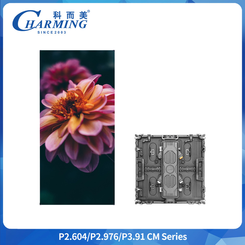 Painel de Vídeo LED P3.91 500x500mm IP65 para Exterior