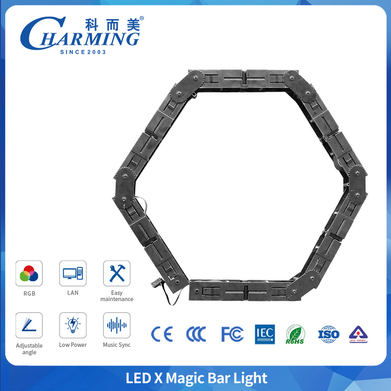 Luz de BARRA MÁGICA LED SMD3838 de ângulo ajustável do fabricante Charming, usada para interiores