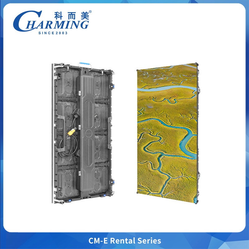 Ajuste de arco Display LED de aluguer P2.9/P3.91 ≥3500 CD/m2 Brilho para palco de concertos Eventos e festas