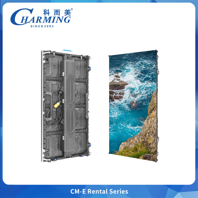 Charmoso e charmoso CM-E Série P2.976 Exibição LED exterior com desmontagem invisível patenteada e HUB de indicador de sinal