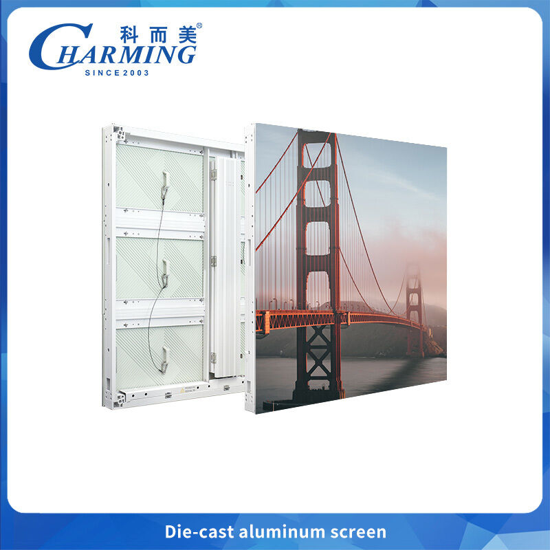 Display LED exterior à prova d'água IP65 P4 P5 P6.66 P8. Painel de publicidade HD a cores para instalação fixa em estádios e concertos