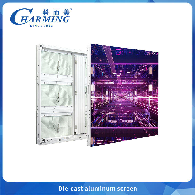 Outdoor all-aluminum LED display High convenience P6 Led Board for advertising hard-wired architecture