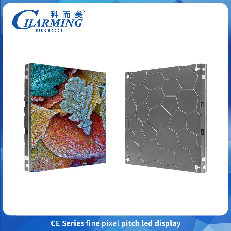 Display de LED interior de pequeno passo com armário leve de liga de alumínio e fácil instalação para tela Ultra HD