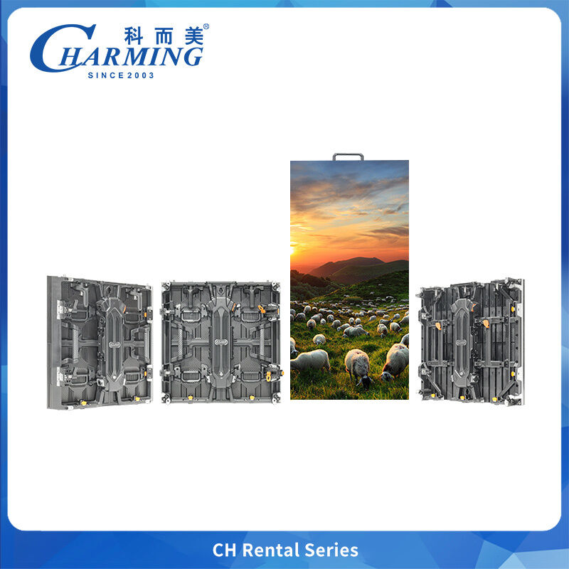 Outdoor LED Display P3.91 Hard Connection with Hub Board Portable LED Rental Screen Panel 500*500mm