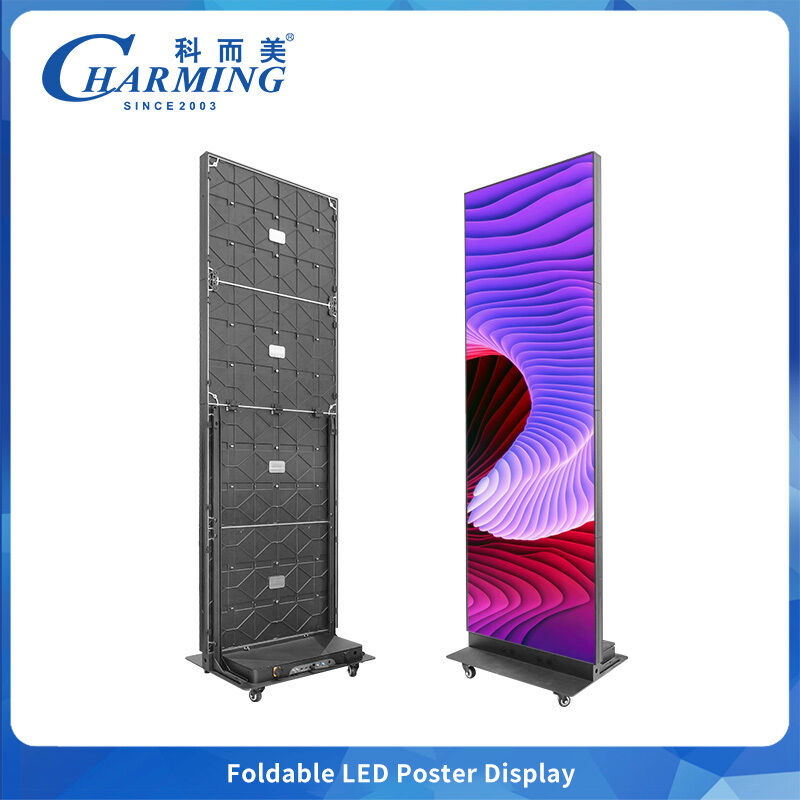 Smart Foldable LED Video Wall Display com proteção GOB e controle móvel Ideal para aplicações de eventos profissionais