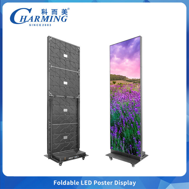 Processo GOB LED Poster Screen P2 Foldable Indoor Front Manutenção da fábrica