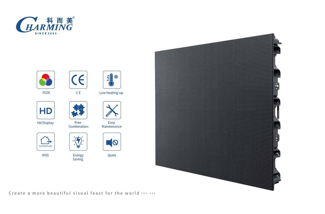 Display LED Externo P4 – Alto brilho e ampla gama de cores, classificação à prova d'água IP65, desempenho confiável para ambientes exigentes