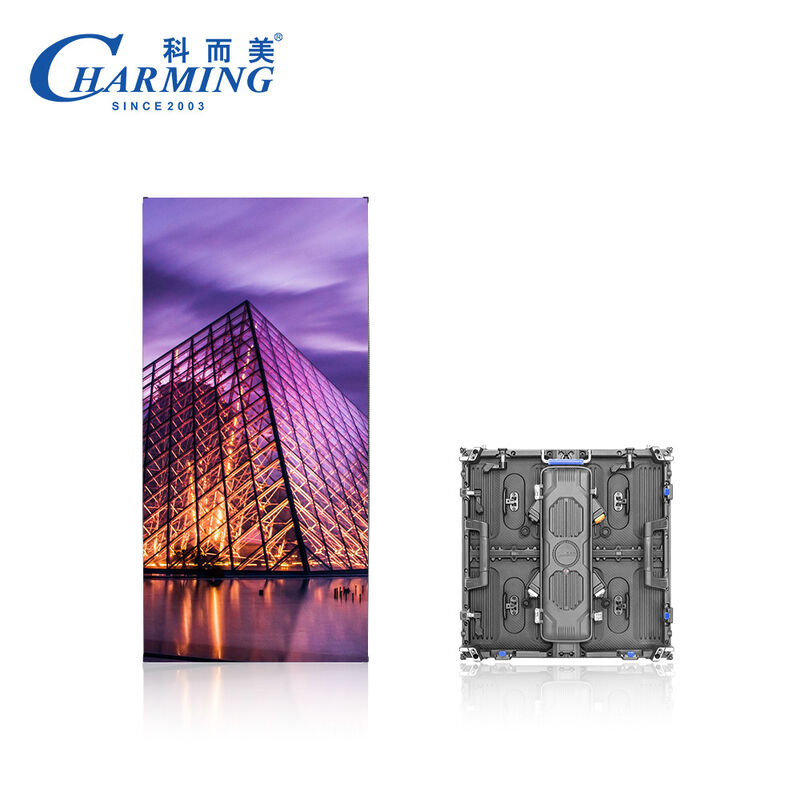 IP65 Ecrã de vídeo LED exterior de liga de alumínio à prova d'água com taxa de atualização de 7680Hz P2.98/P3.91